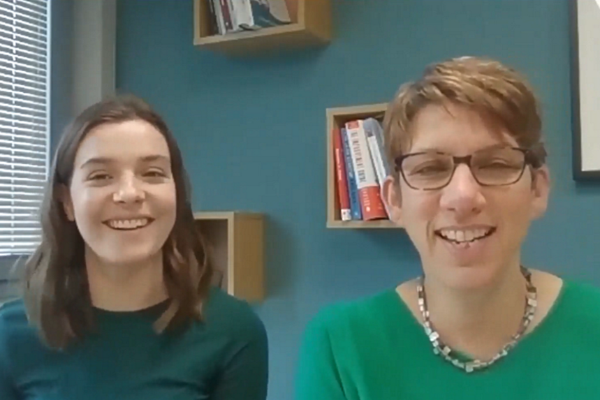 Amy and sarah present webinar