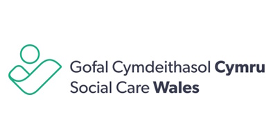 Social Care Wales logo